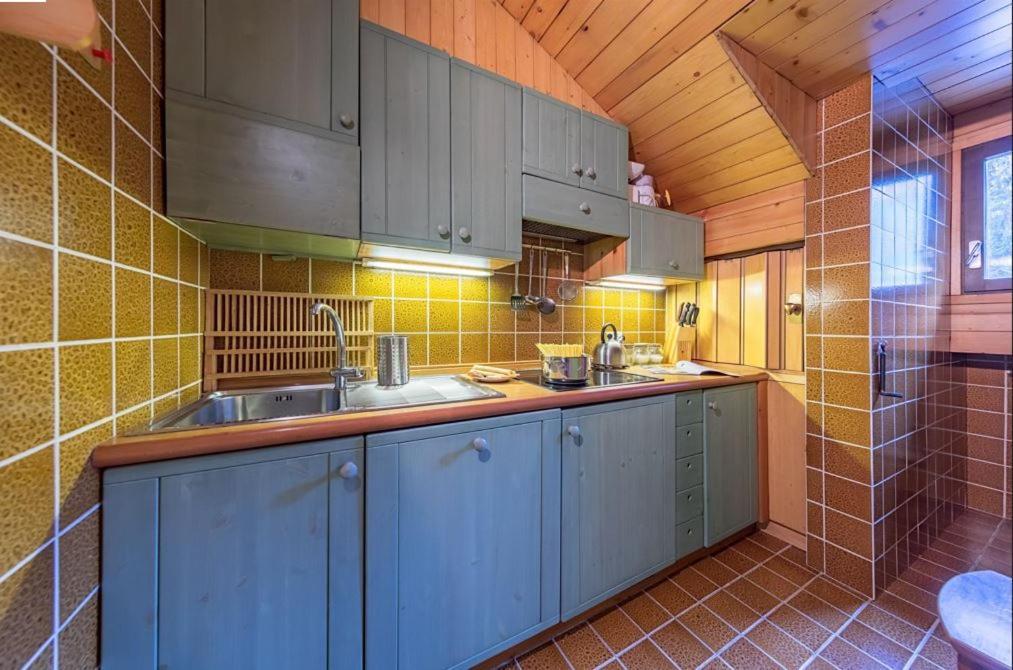Ferienwohnung Deliziosa Mansarda Ai Piedi Della Pista 3Tre Madonna Exterior foto